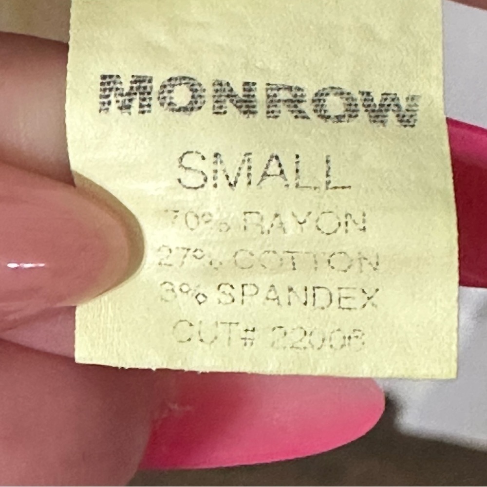 Monrow-Revolve Light Lime Green Midi, Ribbed, Nwo… - image 4